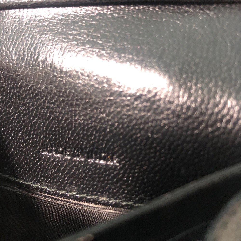 Prada Silver & Black Leather Continental Wallet - Picture 12 of 17